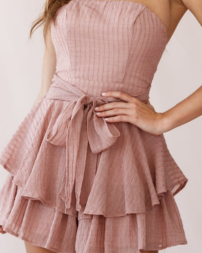Rose & Flare Bandeau Romper