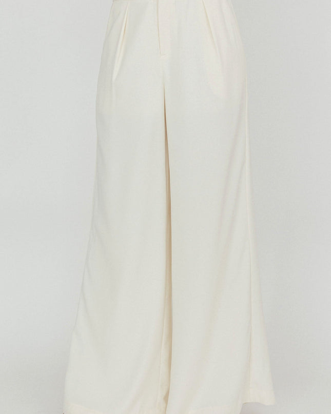 Bone Wide Leg Pants