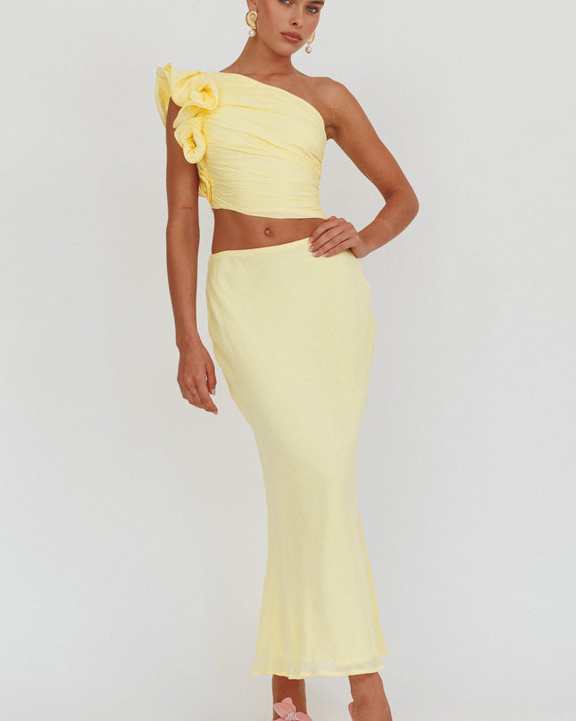 Lemon Deanna Maxi Skirt