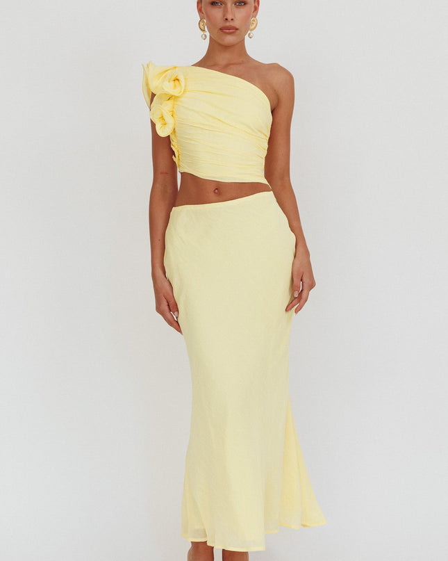 Lemon Deanna Maxi Skirt