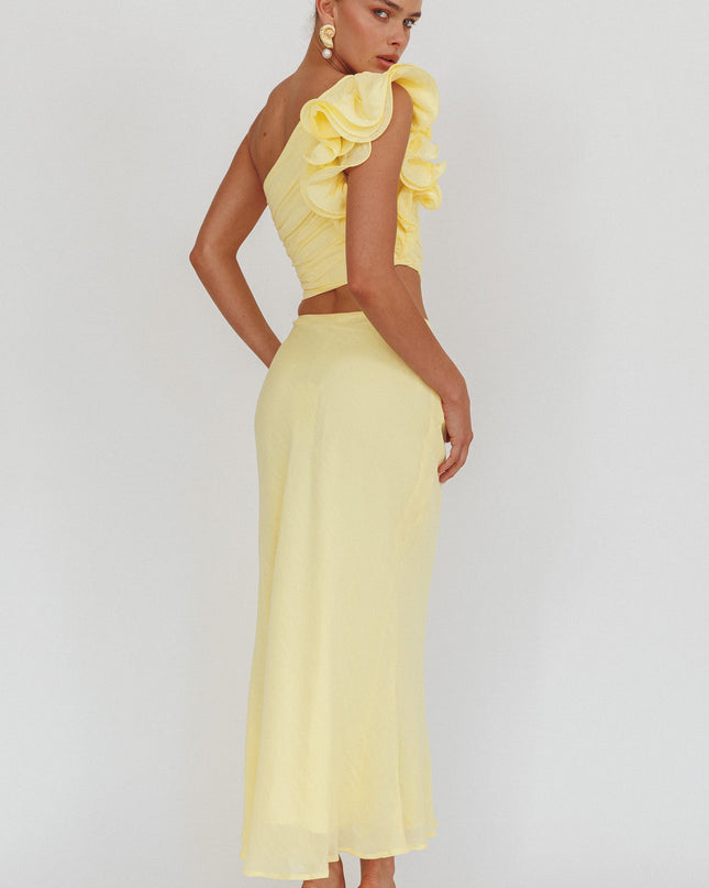 Lemon Deanna Maxi Skirt