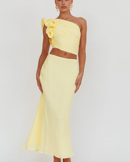 Lemon Deanna Maxi Skirt