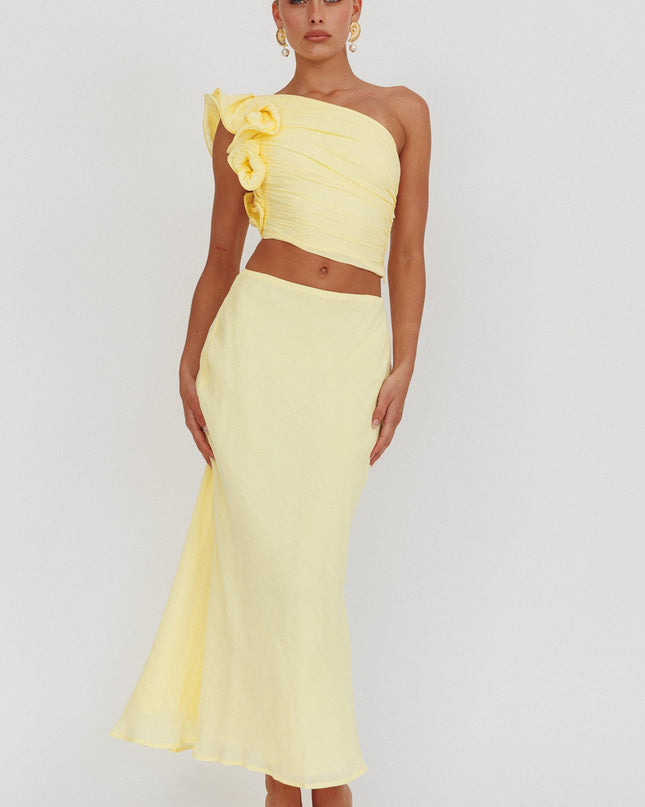 Lemon Deanna Maxi Skirt