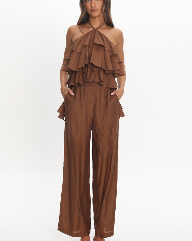 Chocolate Wide Leg Pants