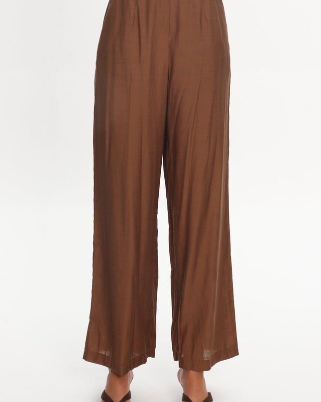 Chocolate Wide Leg Pants