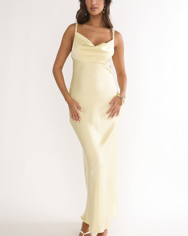 Butter Luxe Triple Strap Back Maxi Dress