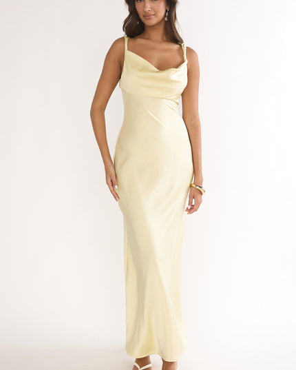 Butter Luxe Triple Strap Back Maxi Dress