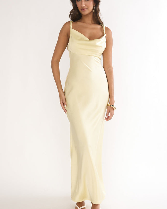 Butter Luxe Triple Strap Back Maxi Dress