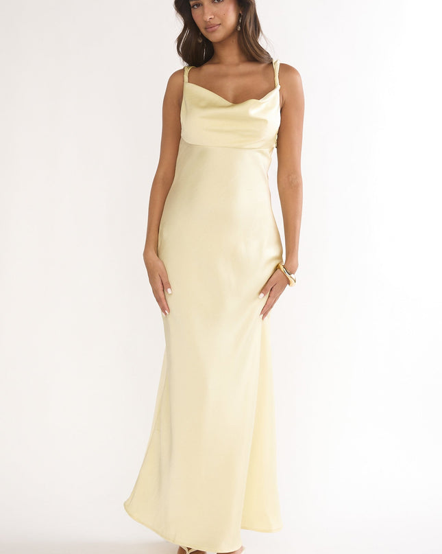 Butter Luxe Triple Strap Back Maxi Dress