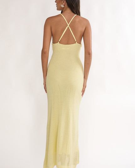 Butter Knit Sequin Maxi Dress