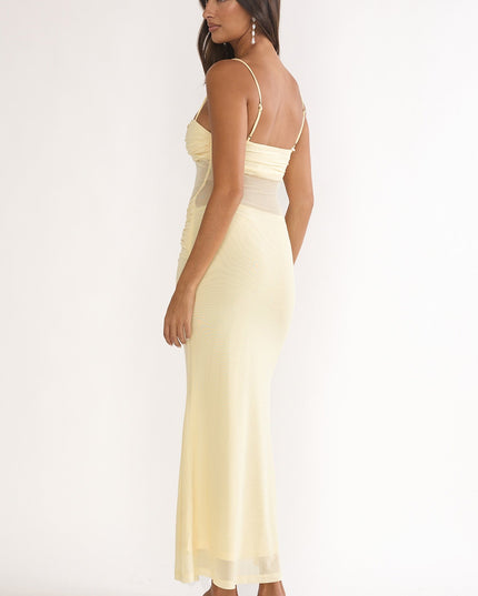 Butter Knot Accent Maxi Dress