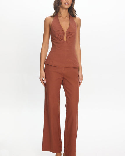 Chocolate Wide Leg Pants