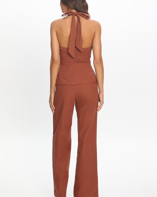 Chocolate Wide Leg Pants