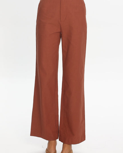 Chocolate Wide Leg Pants