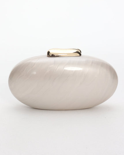 Pearl Nialah Oval Clutch