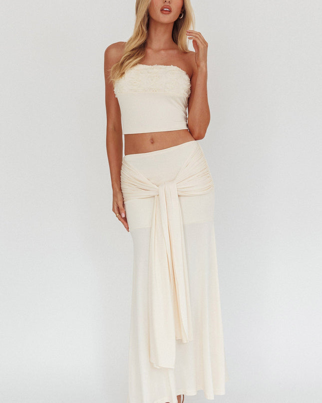 Butter Applique Crop Top