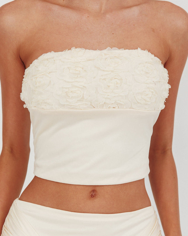 Butter Applique Crop Top