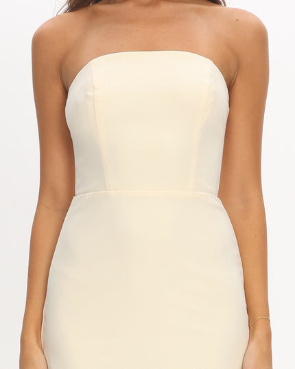Butter Embellished Hem Maxi Dress