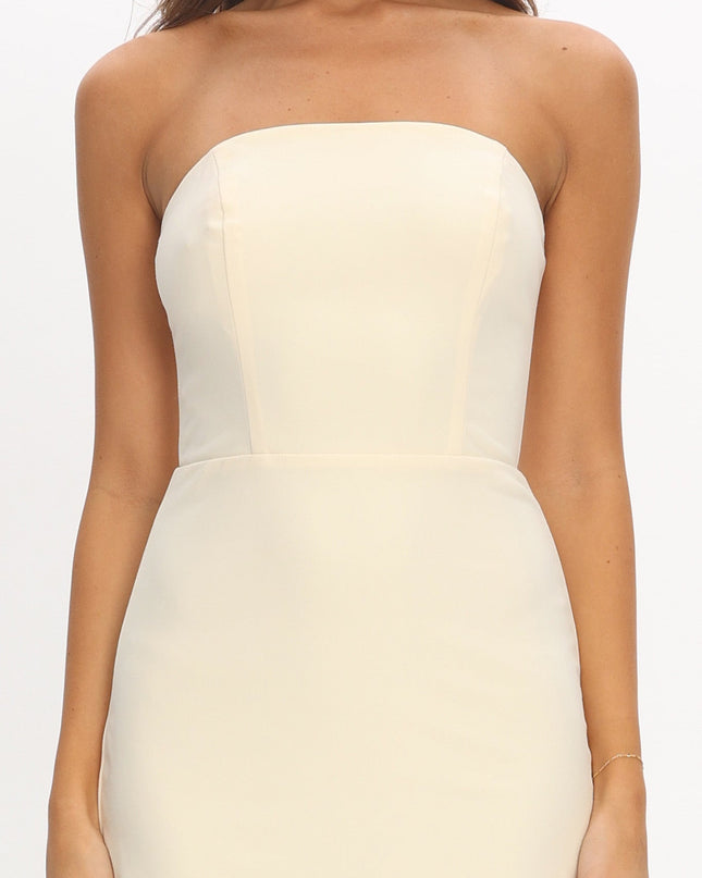 Butter Embellished Hem Maxi Dress