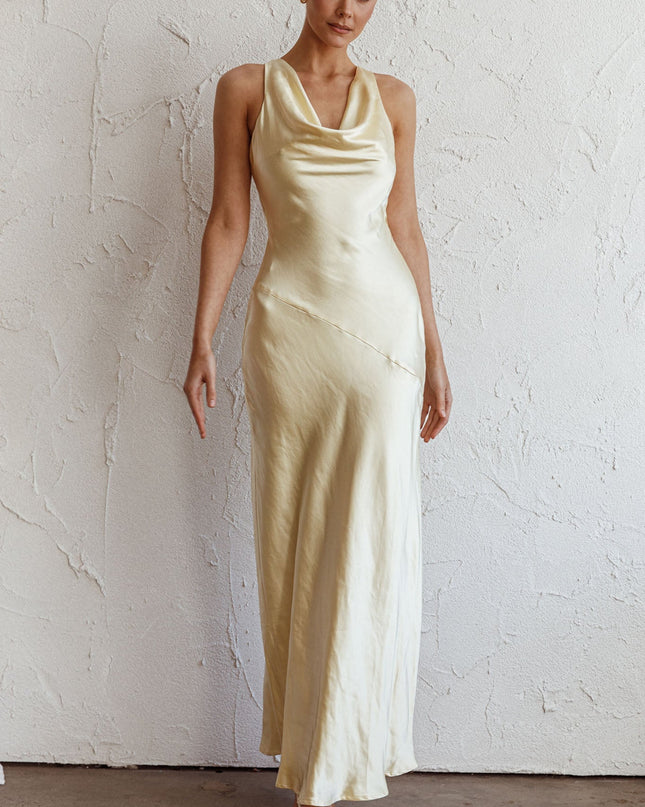 Butter Open Back Maxi Dress