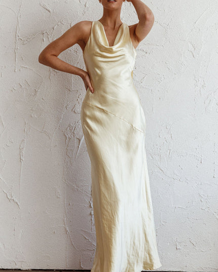Butter Open Back Maxi Dress