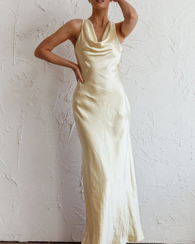 Butter Open Back Maxi Dress