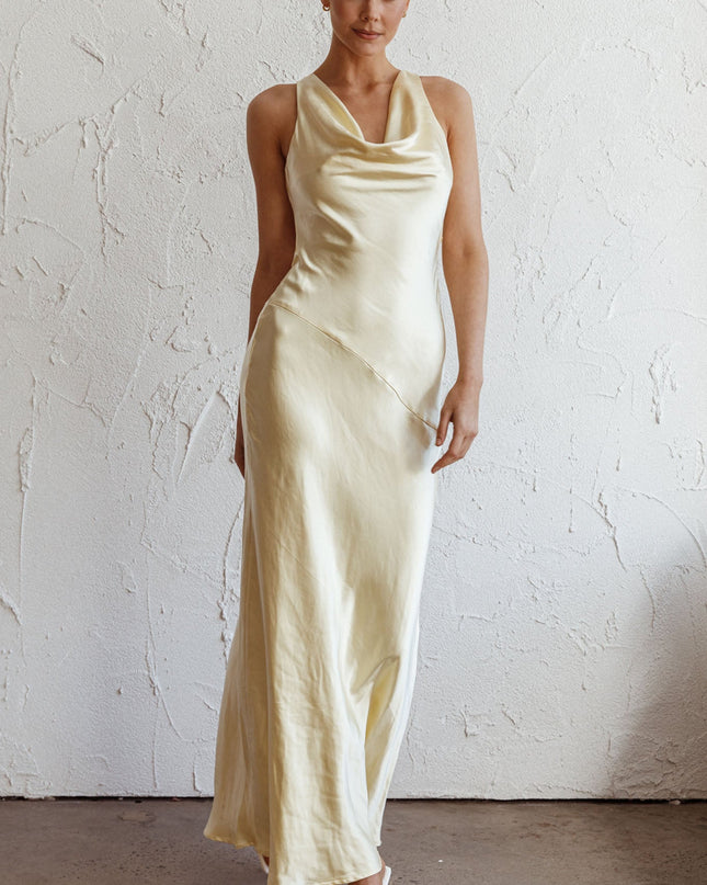 Butter Open Back Maxi Dress