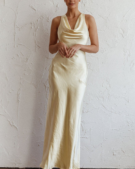 Butter Open Back Maxi Dress