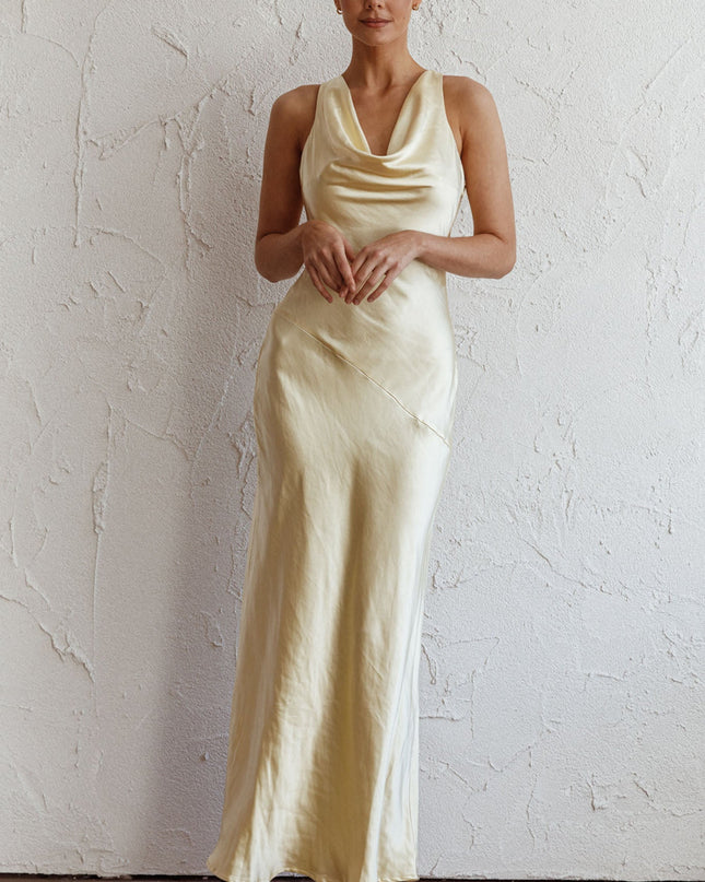 Butter Open Back Maxi Dress