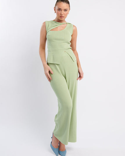 Sage Long Knit Pants