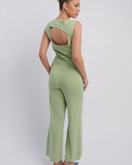Sage Long Knit Pants