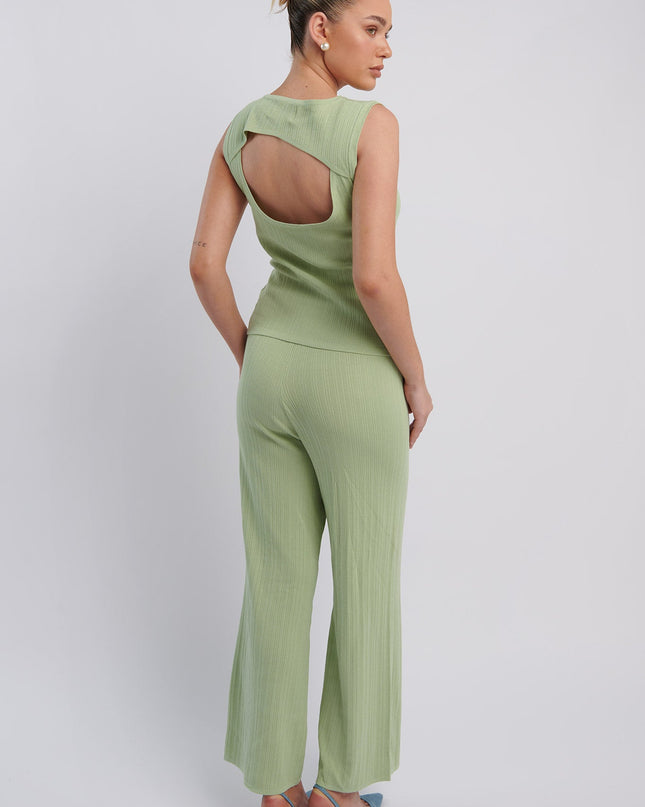 Sage Long Knit Pants