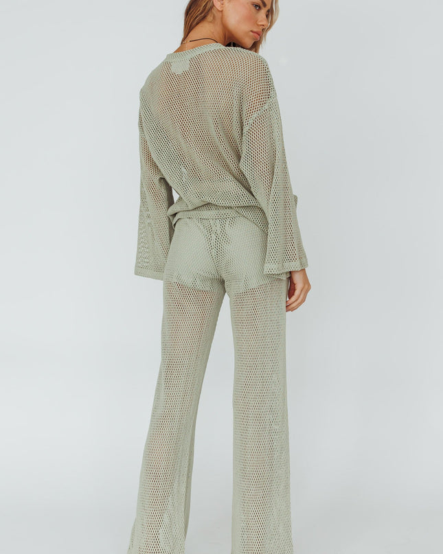 Sage Long Net Pants