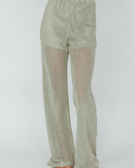 Sage Long Net Pants