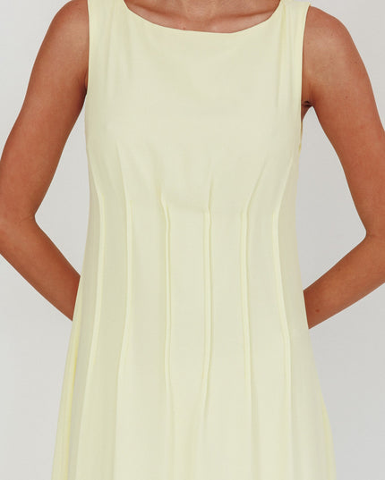 Butter Pleat Maxi Dress