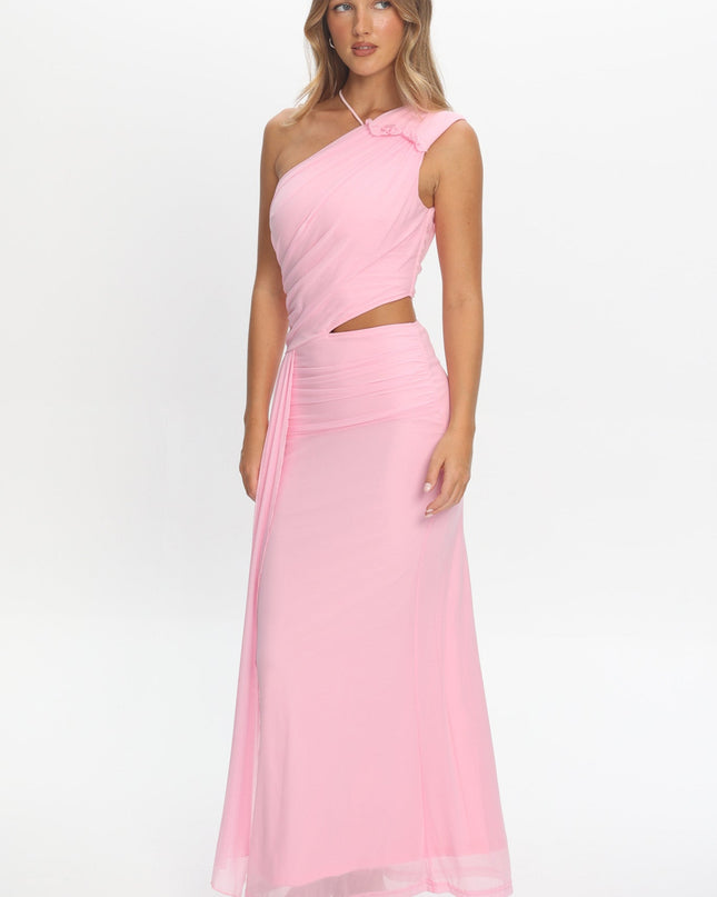 Out Loud Cut-Out Drape Maxi Dress Cheek