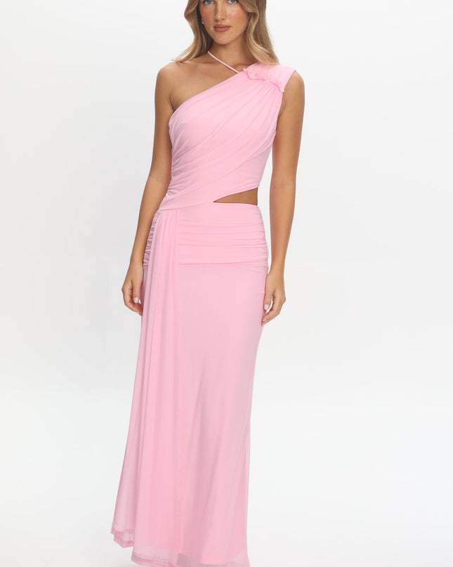 Out Loud Cut-Out Drape Maxi Dress Cheek