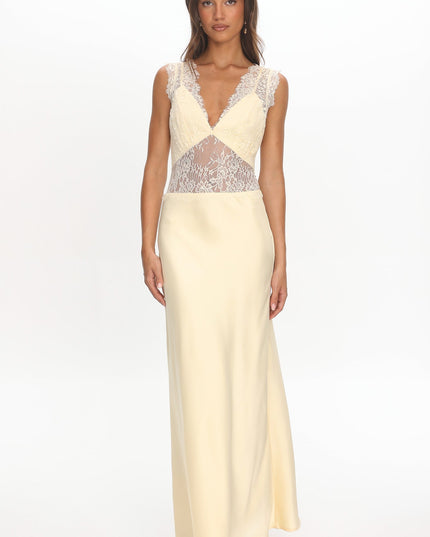 Butter Lace Bodice Maxi Dress