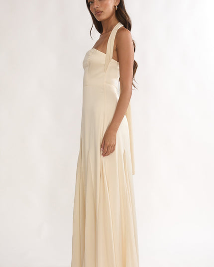 Butter Godet Hem Maxi Dress