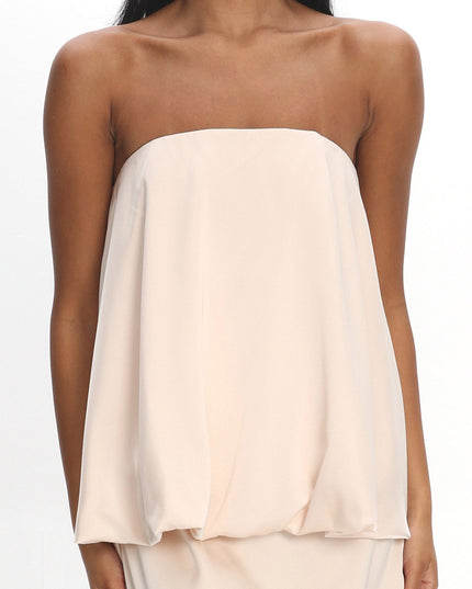 Oyster Balloon Top Maxi Dress