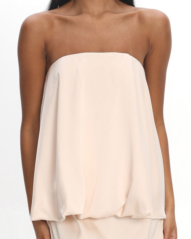 Oyster Balloon Top Maxi Dress