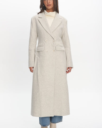 Oat Longline Trench Coat