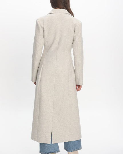 Oat Longline Trench Coat