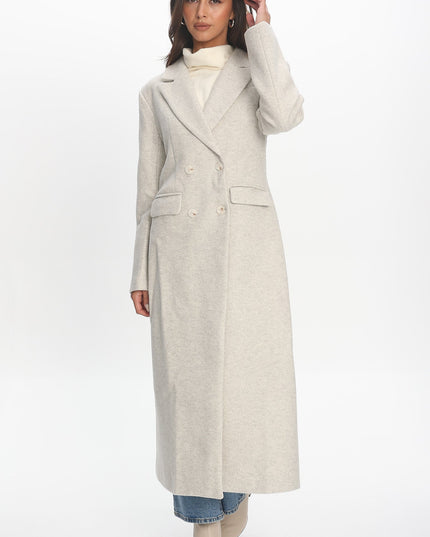 Oat Longline Trench Coat
