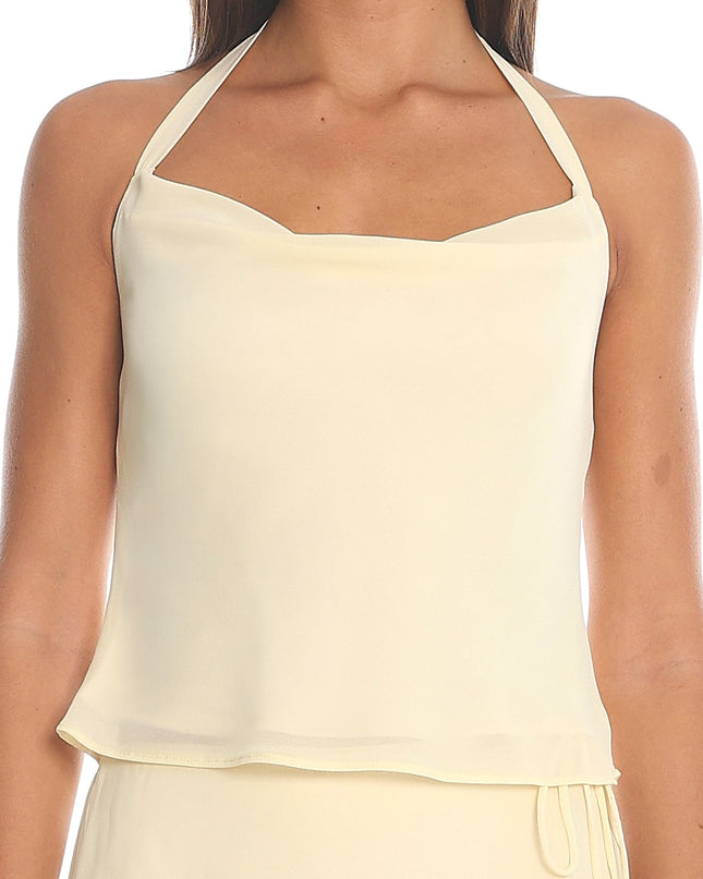 Butter Halter Crop Top