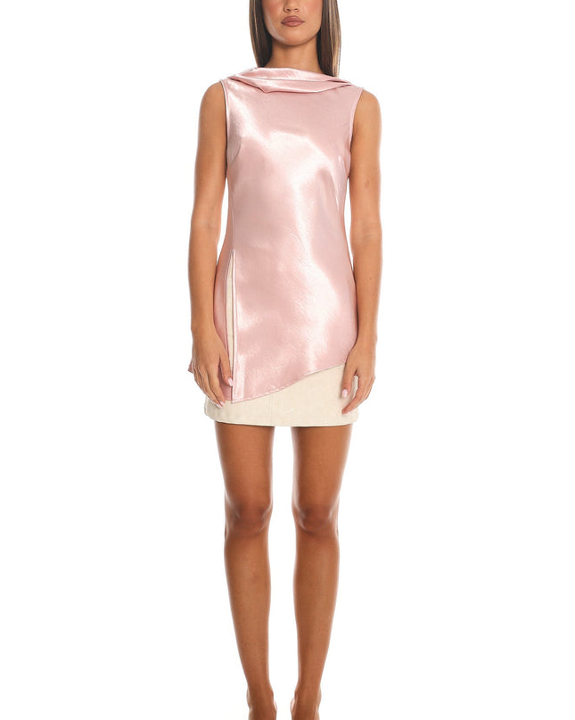 Pink Veloura Top
