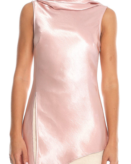 Pink Veloura Top
