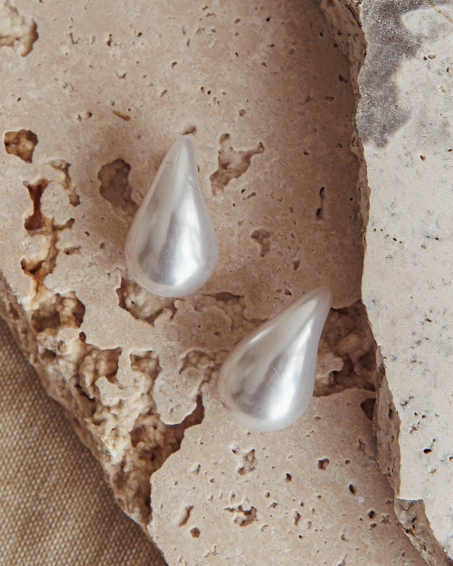 Pearl Rainy Teardrop Earrings