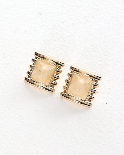 Earrings Gold/Ivory Tort
