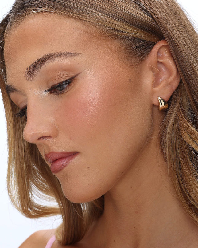 Gold Renee Droplet Earrings